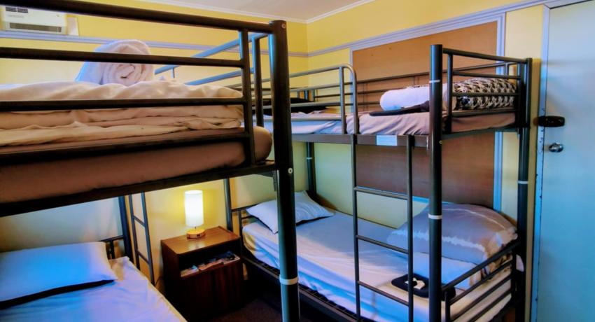 Shared bunkroom